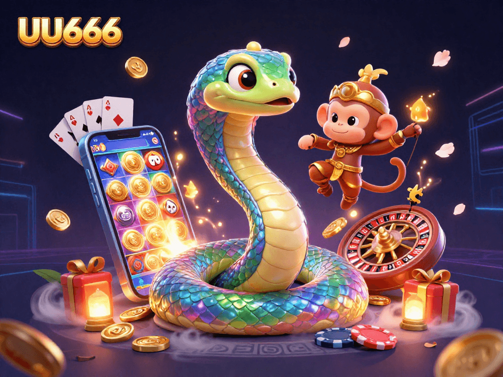 UU666 promotes excitement in casino gaming with vibrant 3D characters and dynamic slots.