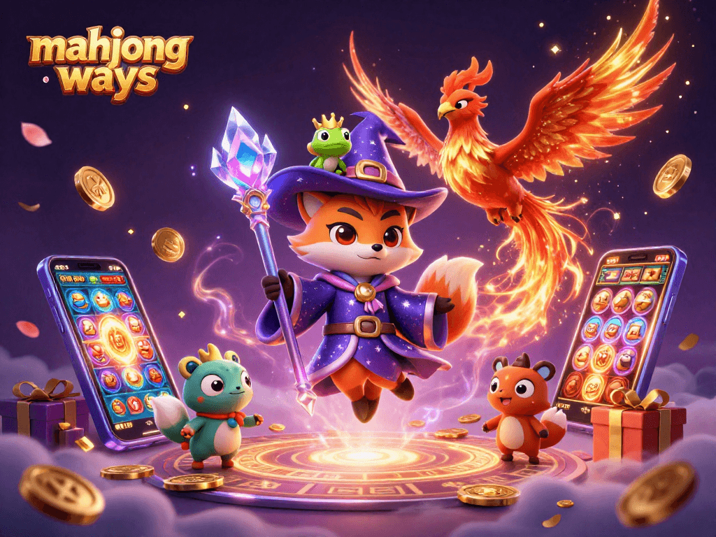 Experience winning strategies in mahjong ways with vibrant slot game visuals and captivating characters.