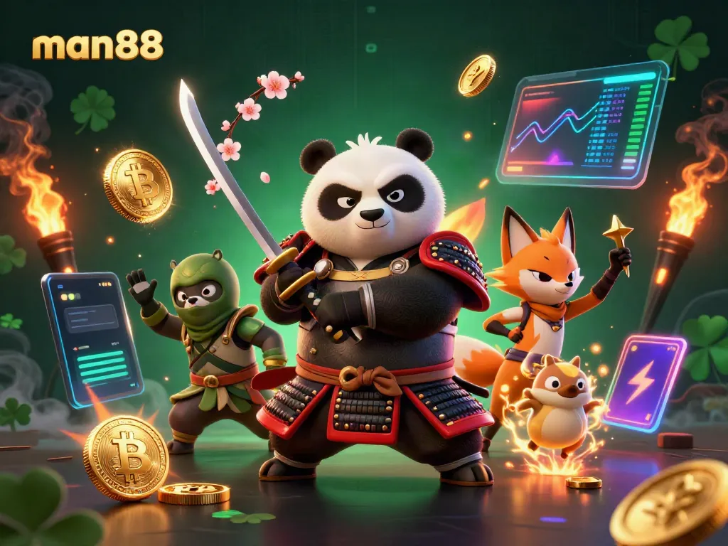 Engage with man88's exciting online casino adventures featuring vibrant characters and thrilling gameplay elements.