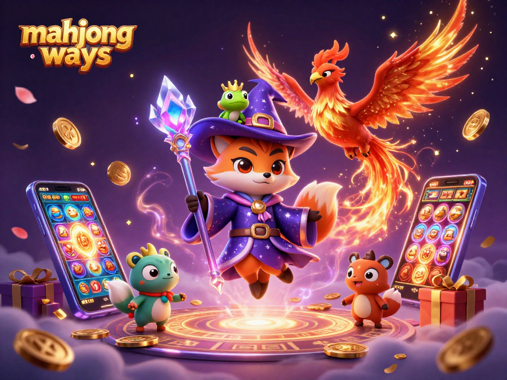 Experience winning strategies in mahjong ways with vibrant slot game visuals and captivating characters.