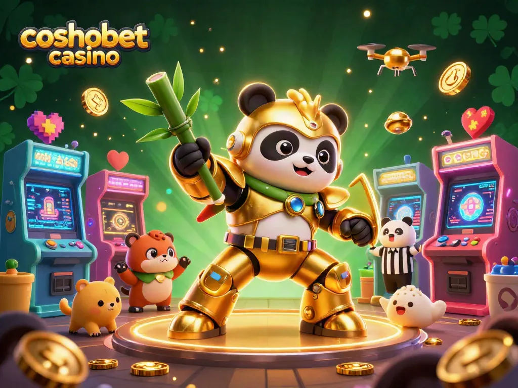 Engage in thrilling gameplay at cosmobet casino with exciting arcade machines and unique characters.